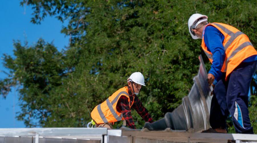 Professional new roof installation services in Marysville, MI